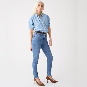 J. Crew 9” Mid Rise Toothpick Ankle Skinny